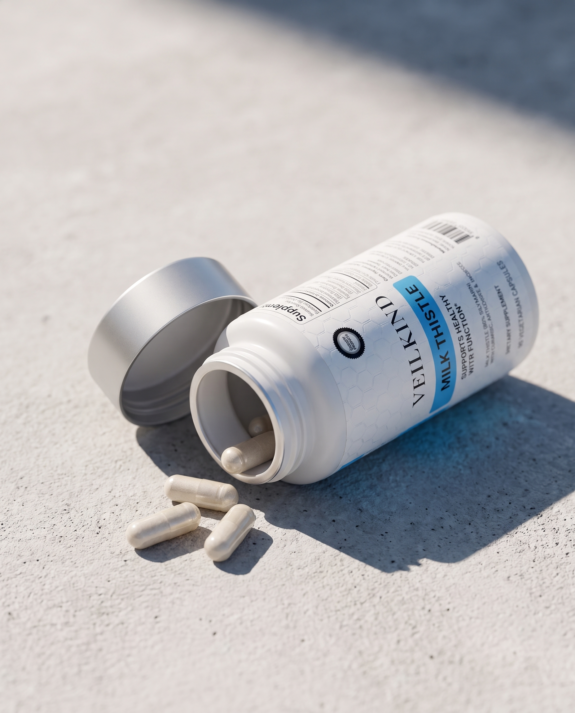 VEILKIND bottle with vegetarian capsules